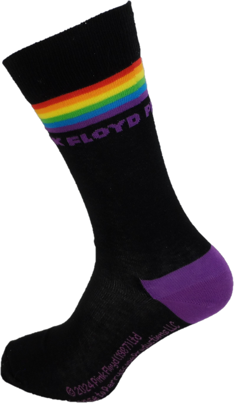 Mens Officially Licensed Pink Floyd Dark Side Of The Moon Socks