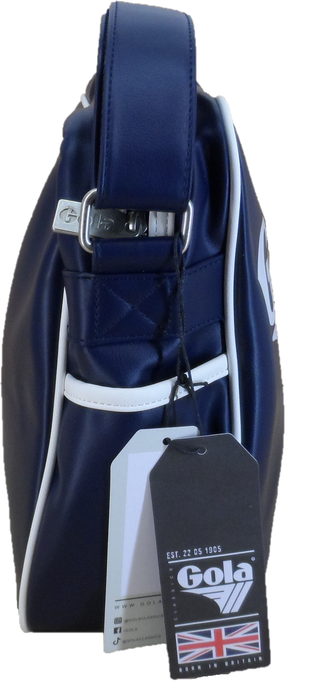 Gola Classic Retro Navy/White Messenger Bag
