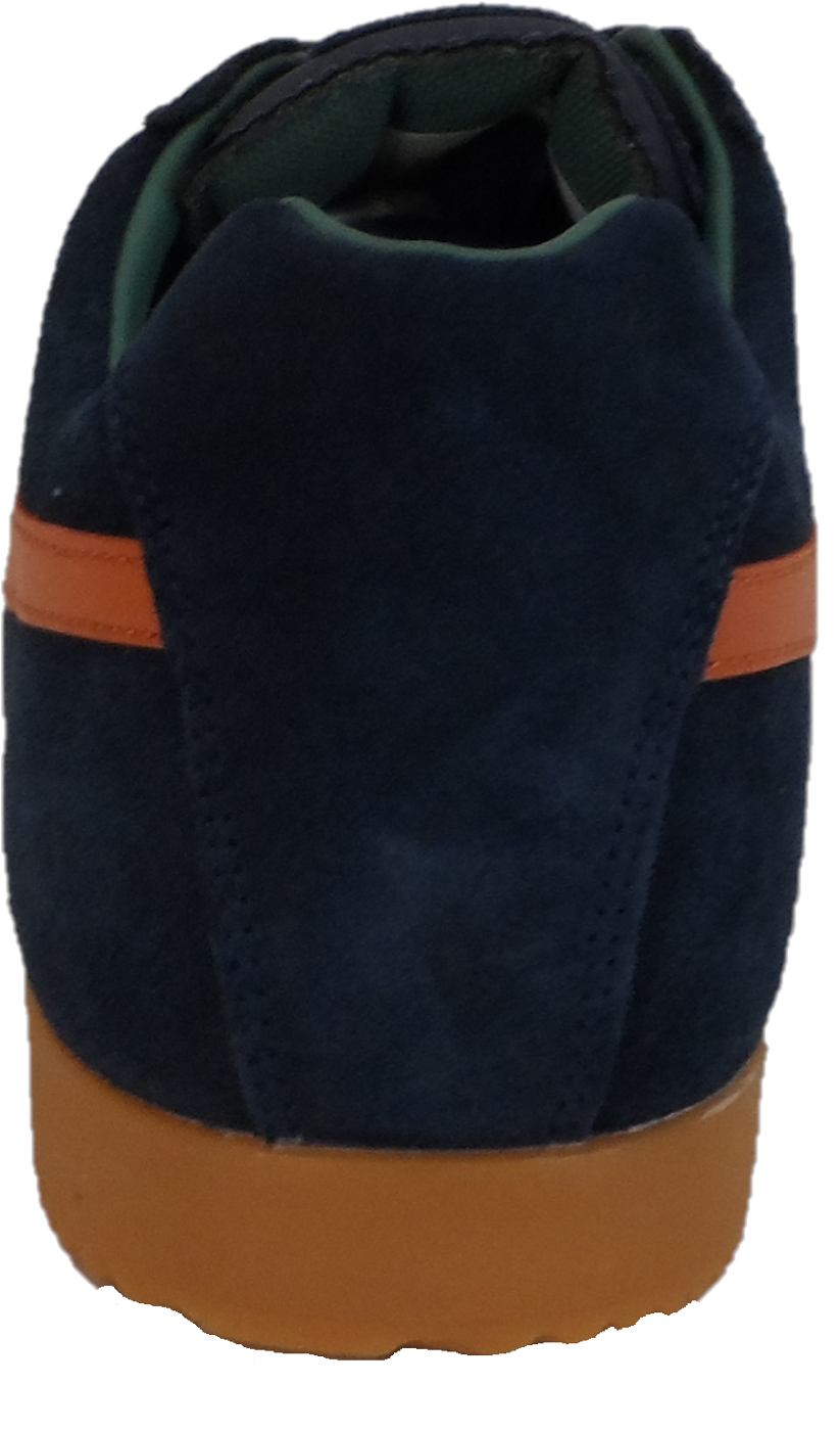 Gola Classics Harrier Navy Orange Sage Trainers