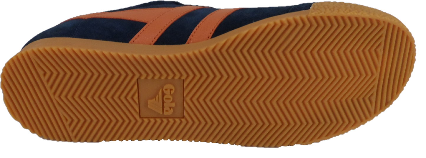 Gola Classics Harrier Navy Orange Sage Trainers