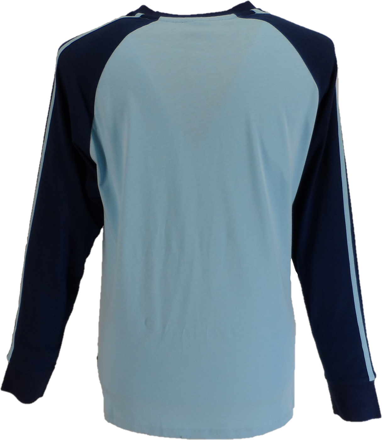 Gola Mens Long Sleeve Raglan with Flat Knit Trim and Flock Logo