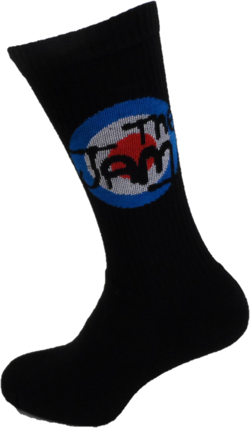 Mens Officially Licensed The Jam Logo Socks
