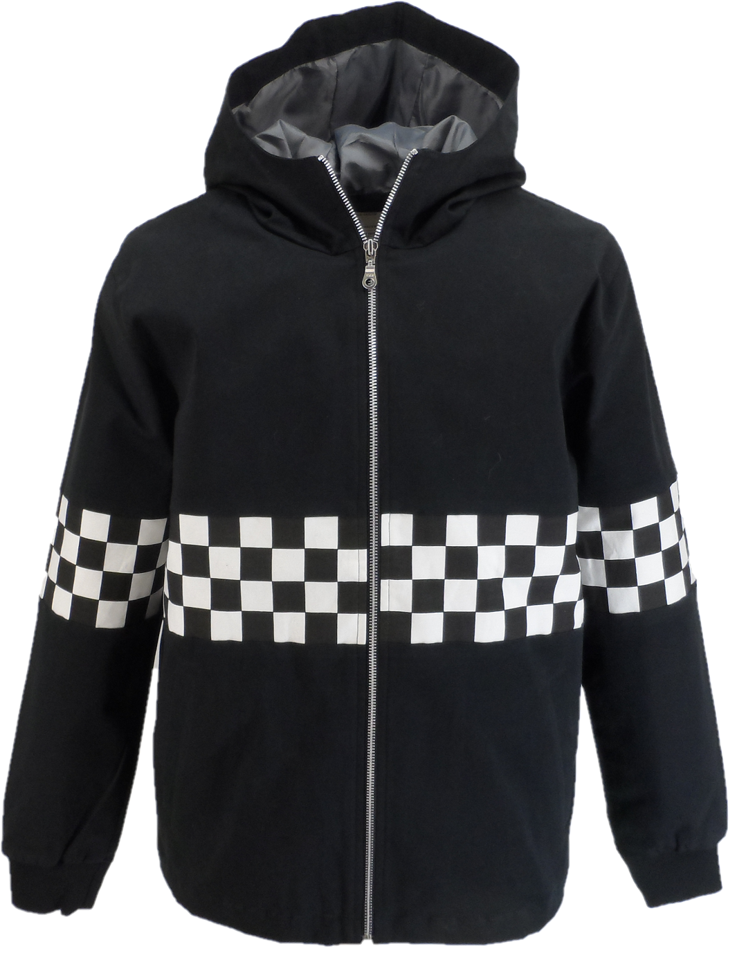 Real Hoxton Mens Black James Coat