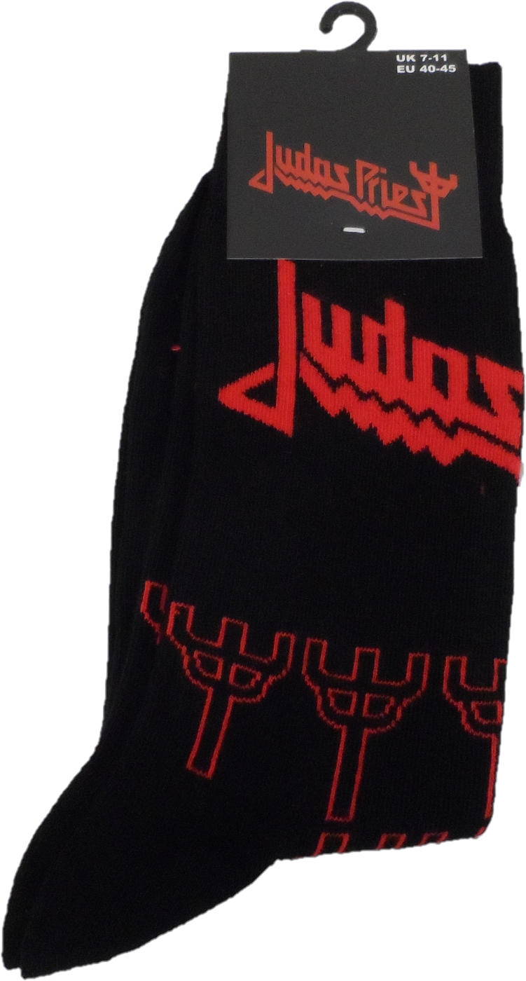 Mens Officially Licensed Judas Priest Socks