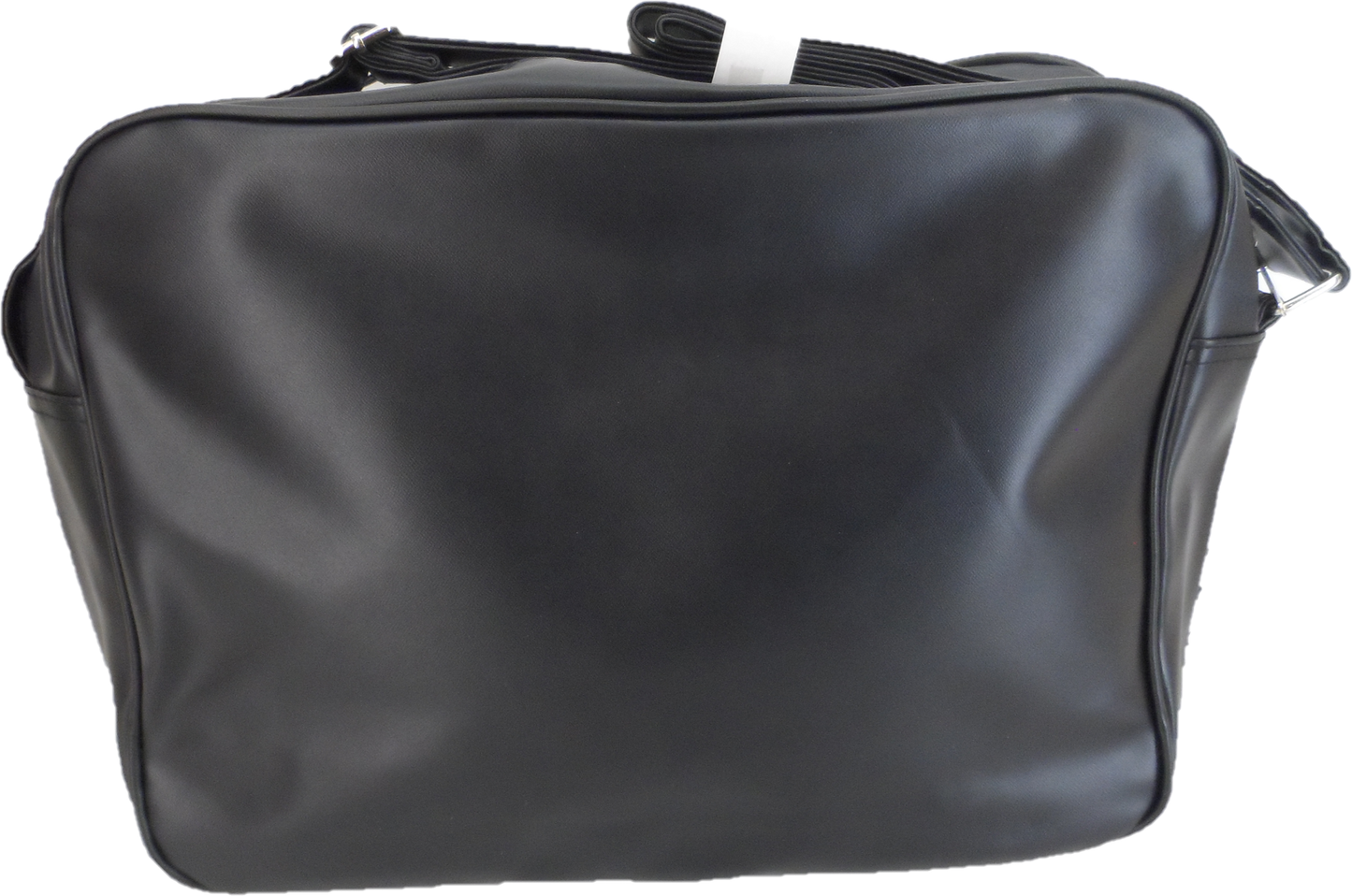 Lambretta Classic Retro Black Messenger Bag
