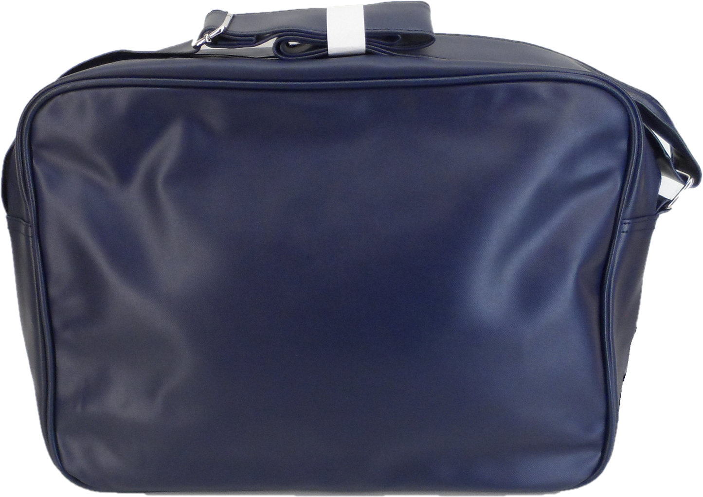 Lambretta Classic Retro White/Navy Messenger Bag