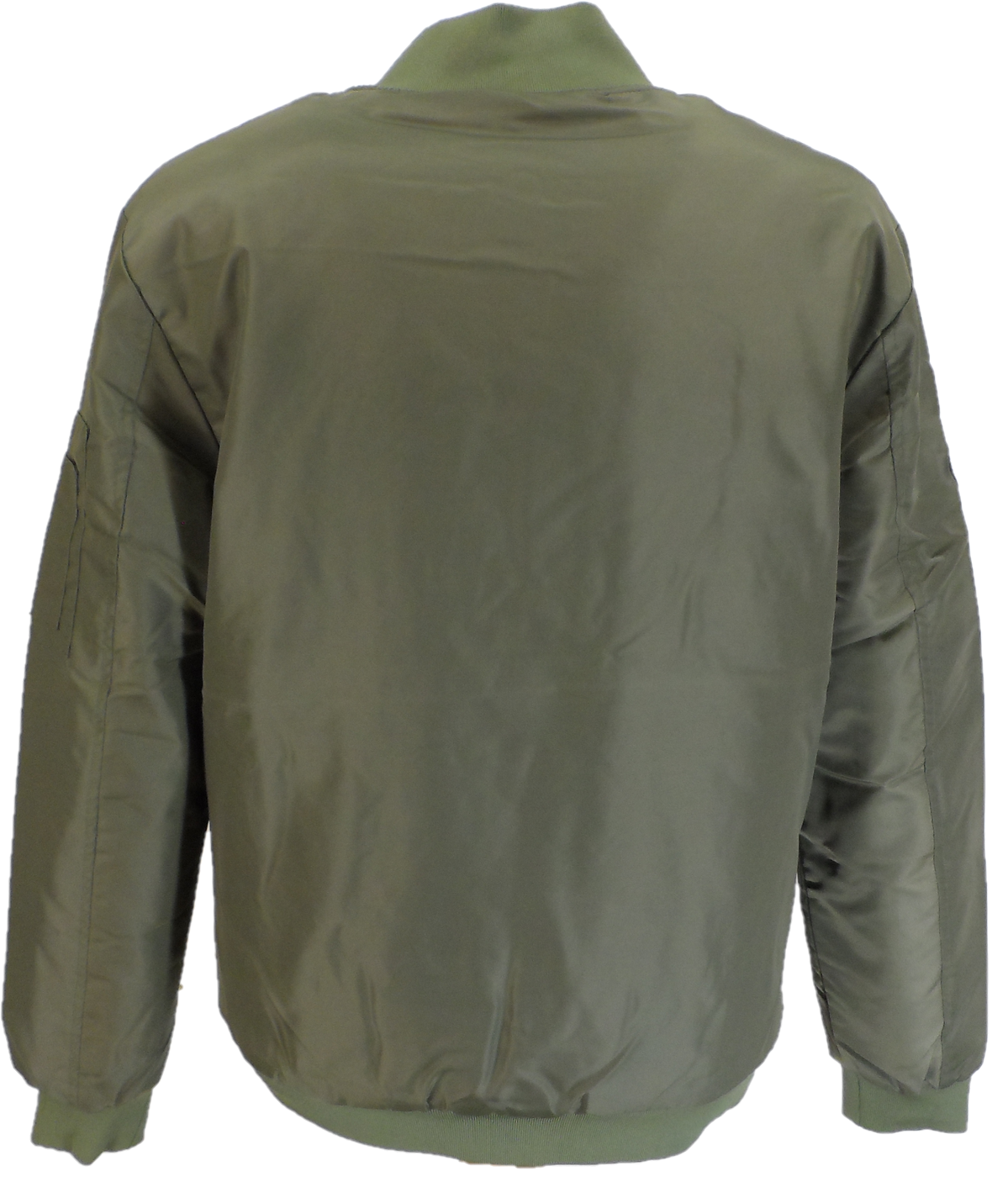 Lambretta Logo Olive Green MA-1 Bomber Jacket