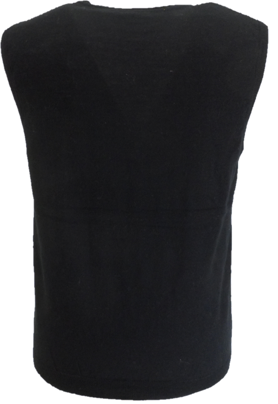 Merc Mens Jenz Blaze Black Knitted Tank Top