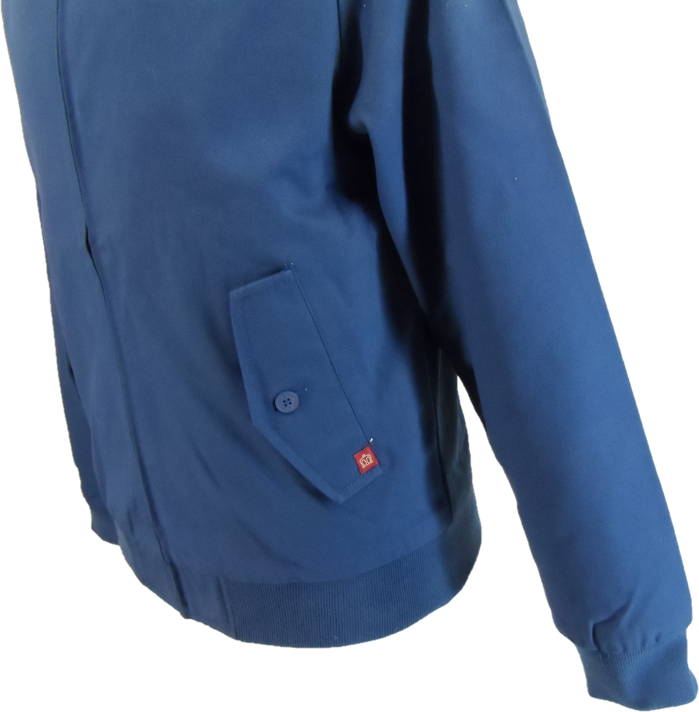 Merc Mens Mid Blue Harrington Jacket