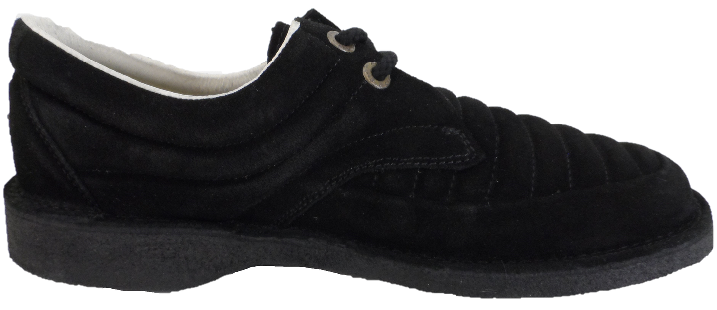 Pod Original Black Jagger Retro Mod Suede Leather Shoes