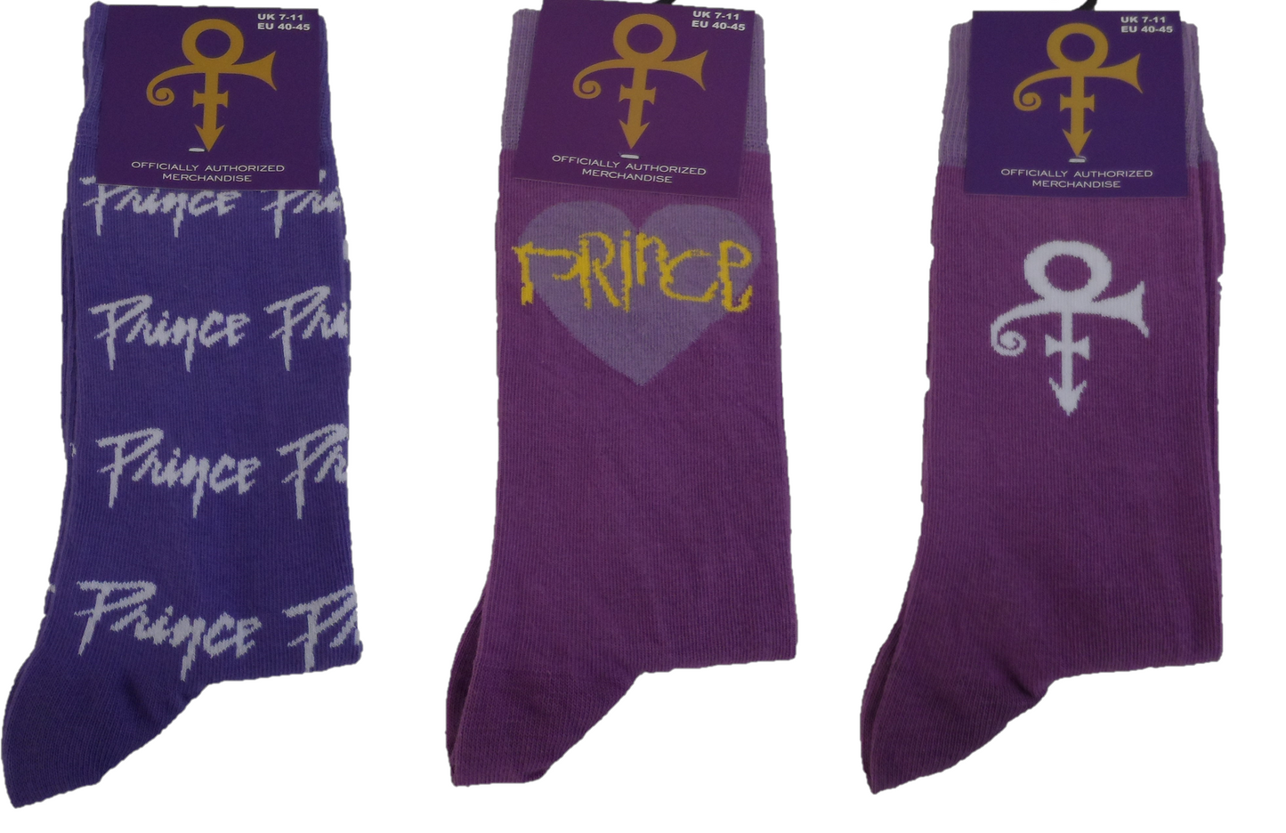 Mens Officially Licensed Prince Socks