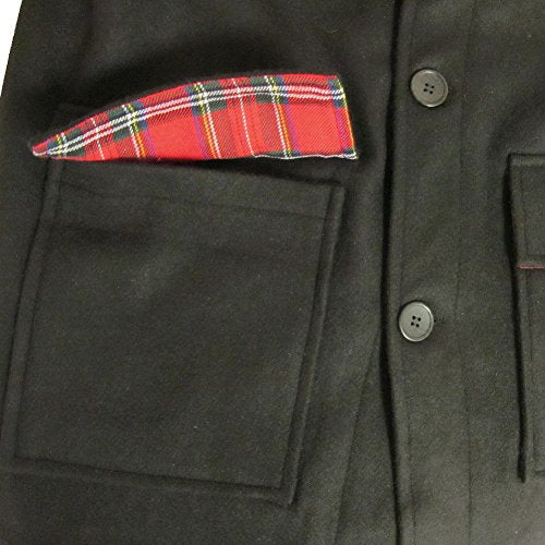 Relco Mens PVC Black Donkey Jackets