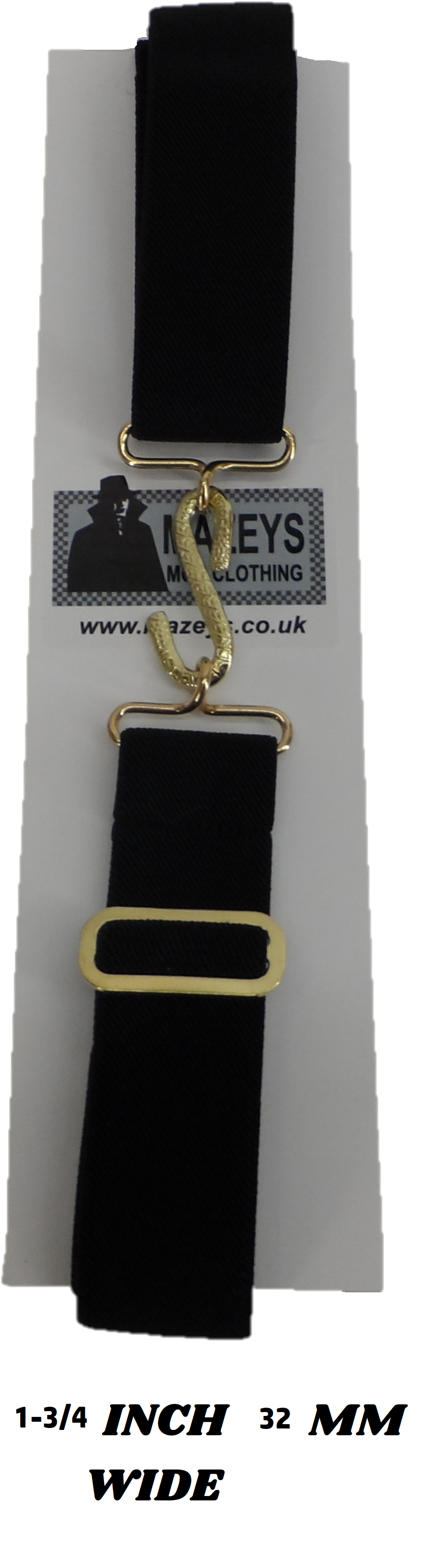 Retro Unisex 70s One and a Half Inch Wide Elastic Snake Belts Many Colours