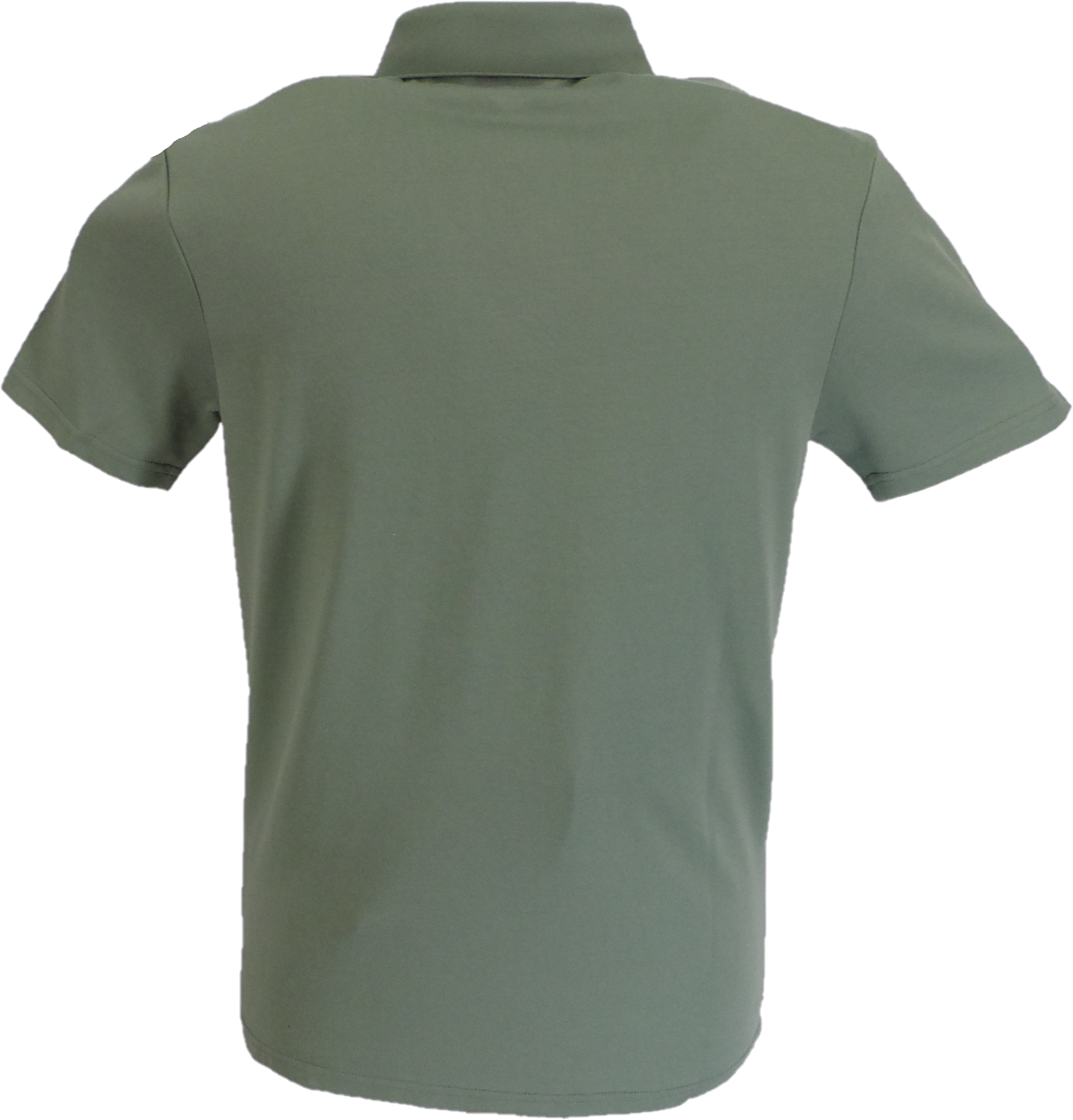 Gabicci Vintage Mens Sage Green Ladro Polo Shirt