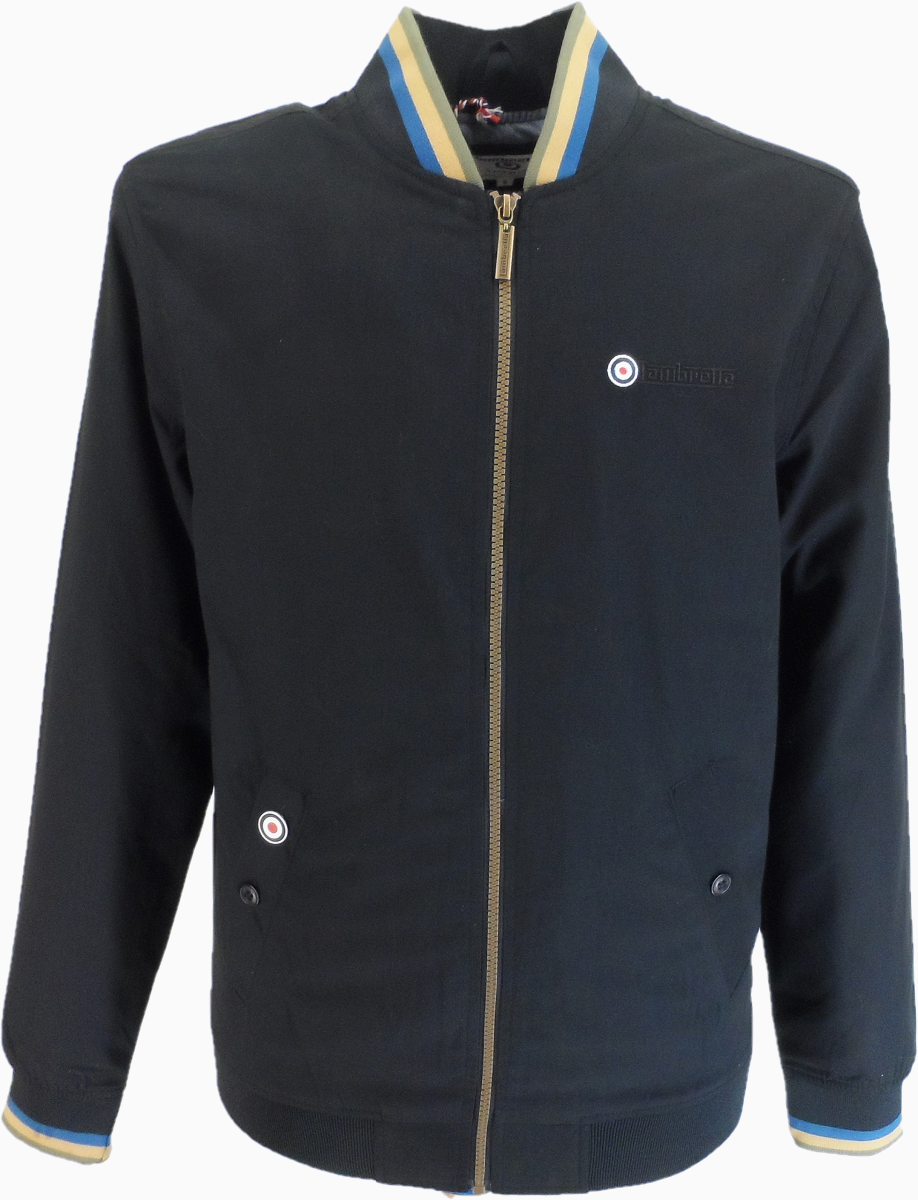 Lambretta Black Monkey Harrington Jackets Mazeys UK
