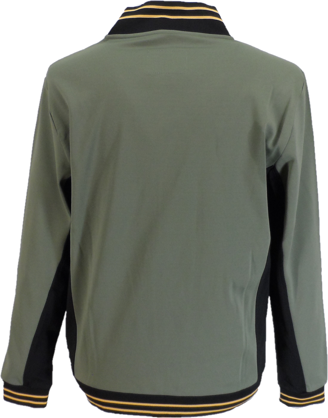 Lambretta Retro Khaki Green Vintage Track Top Jacket
