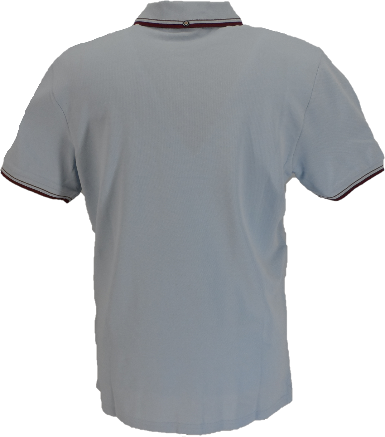 Ben Sherman Men's Powder Blue Signature 100% Cotton Polo Shirt