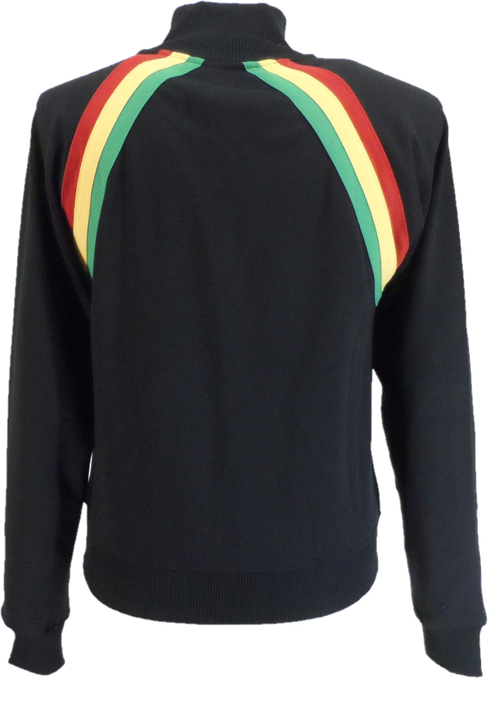 Trojan Mens Rasta Raglan Taped Track Top