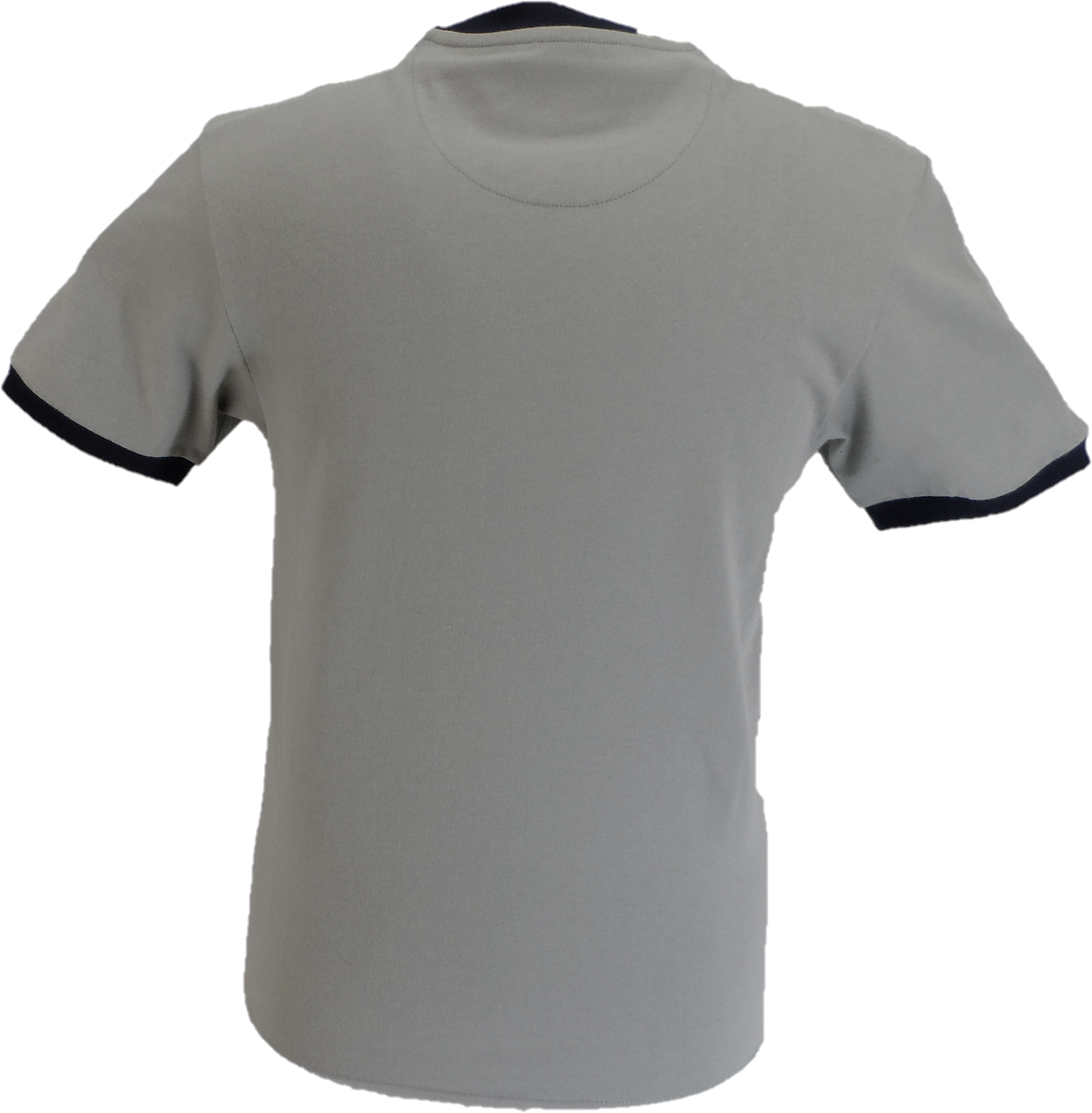 Trojan Mens Grey Spirit of 69 100% Cotton Peach T-Shirt