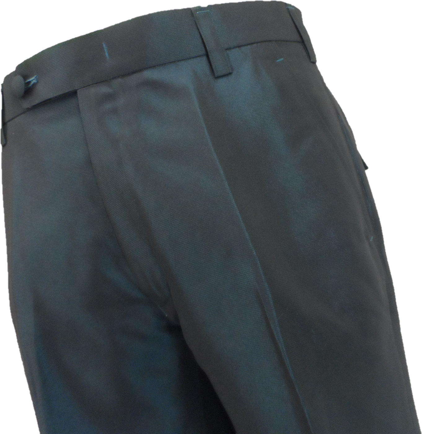 Mazeys Mens Tonic Dark Green Suit Trousers