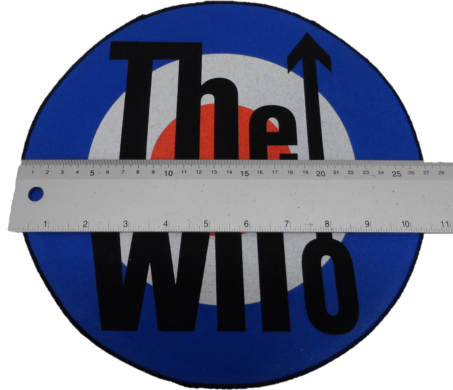 The Who Round Sew On Back Patch