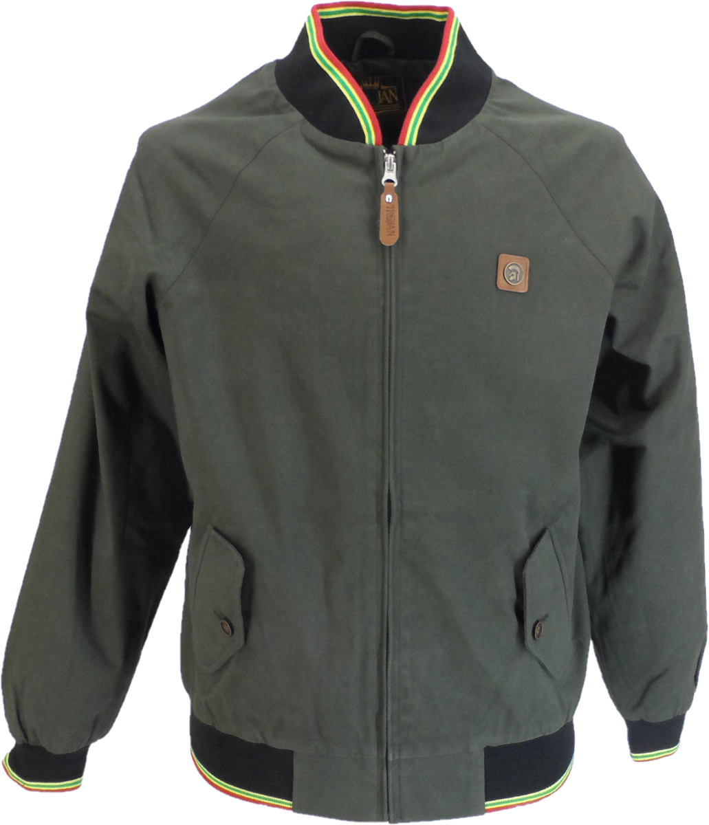 Mens Classic Harrington Jacket - Grey – Harrington Jacket Store