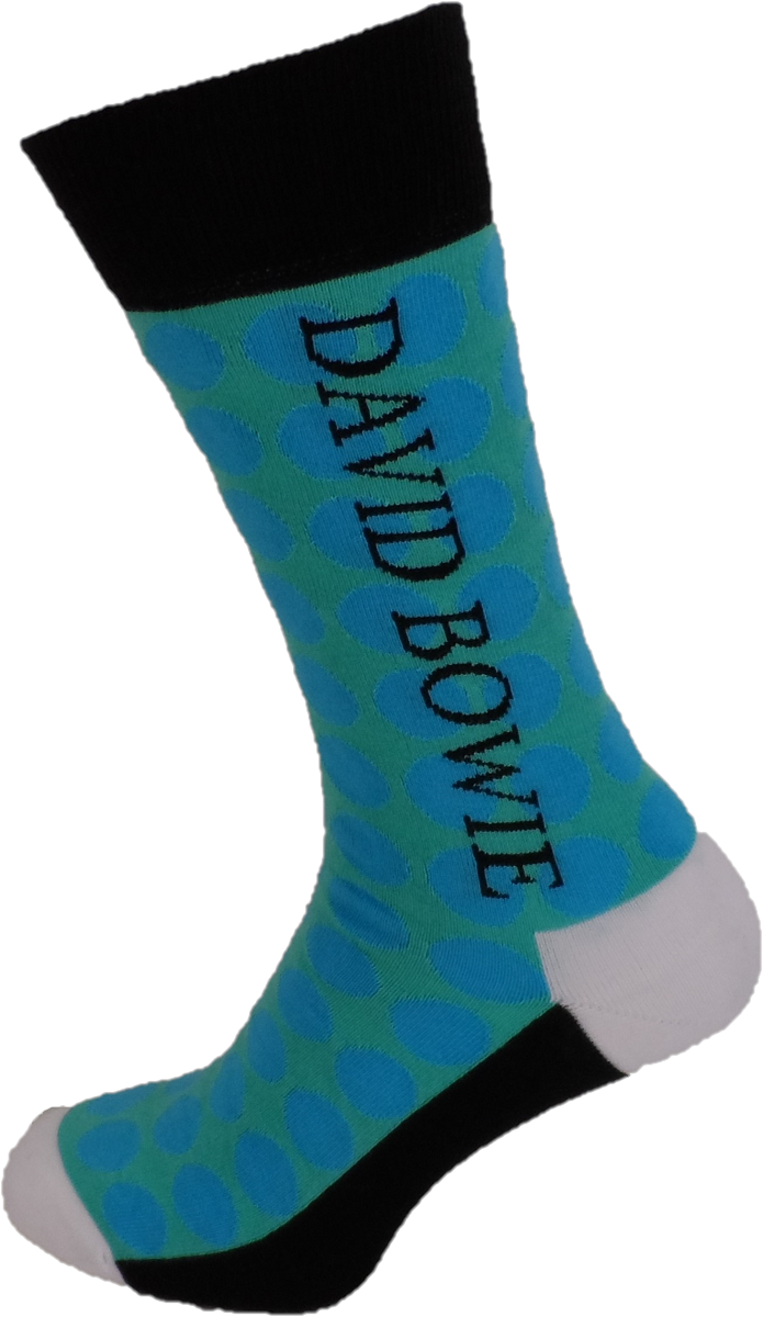 Mens Officially Licensed David Bowie Socks