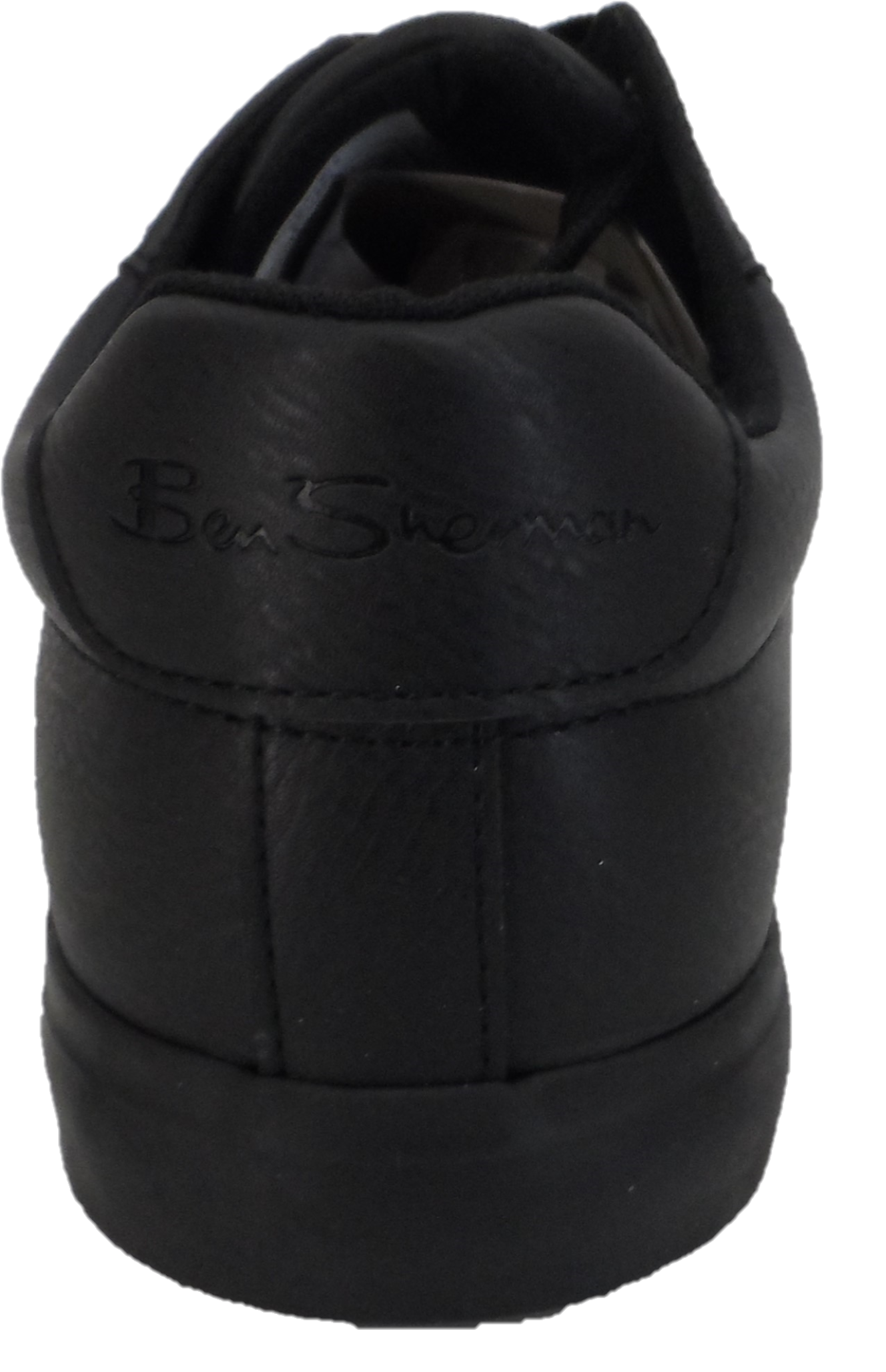 Ben Sherman Mens Scooper Black Retro Mod Trainers