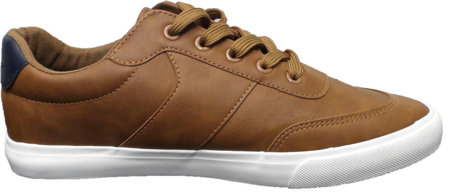 Ben Sherman Mens Scooper Tan Retro Mod Trainers