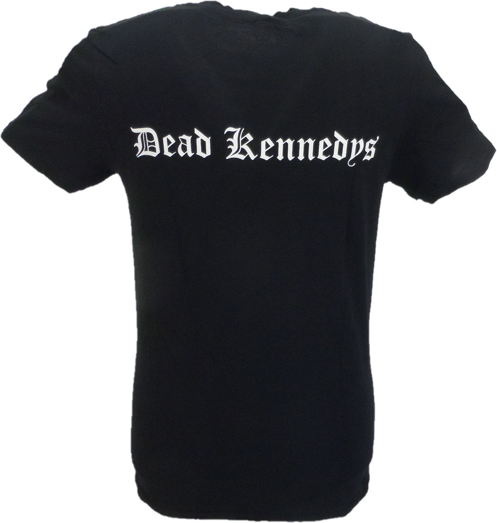 Mens Official Dead Kennedys Logo with Backprint  T Shirt