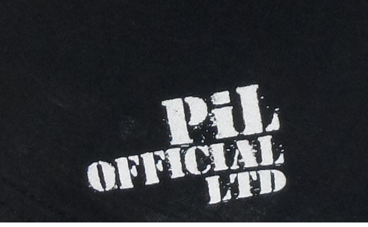 Mens Black Official PIL Public Image Limited Logo T Shirt