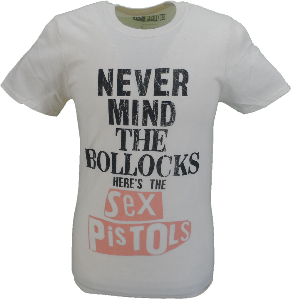 Mens Official Sex Pistols Distressed NMTB T Shirt