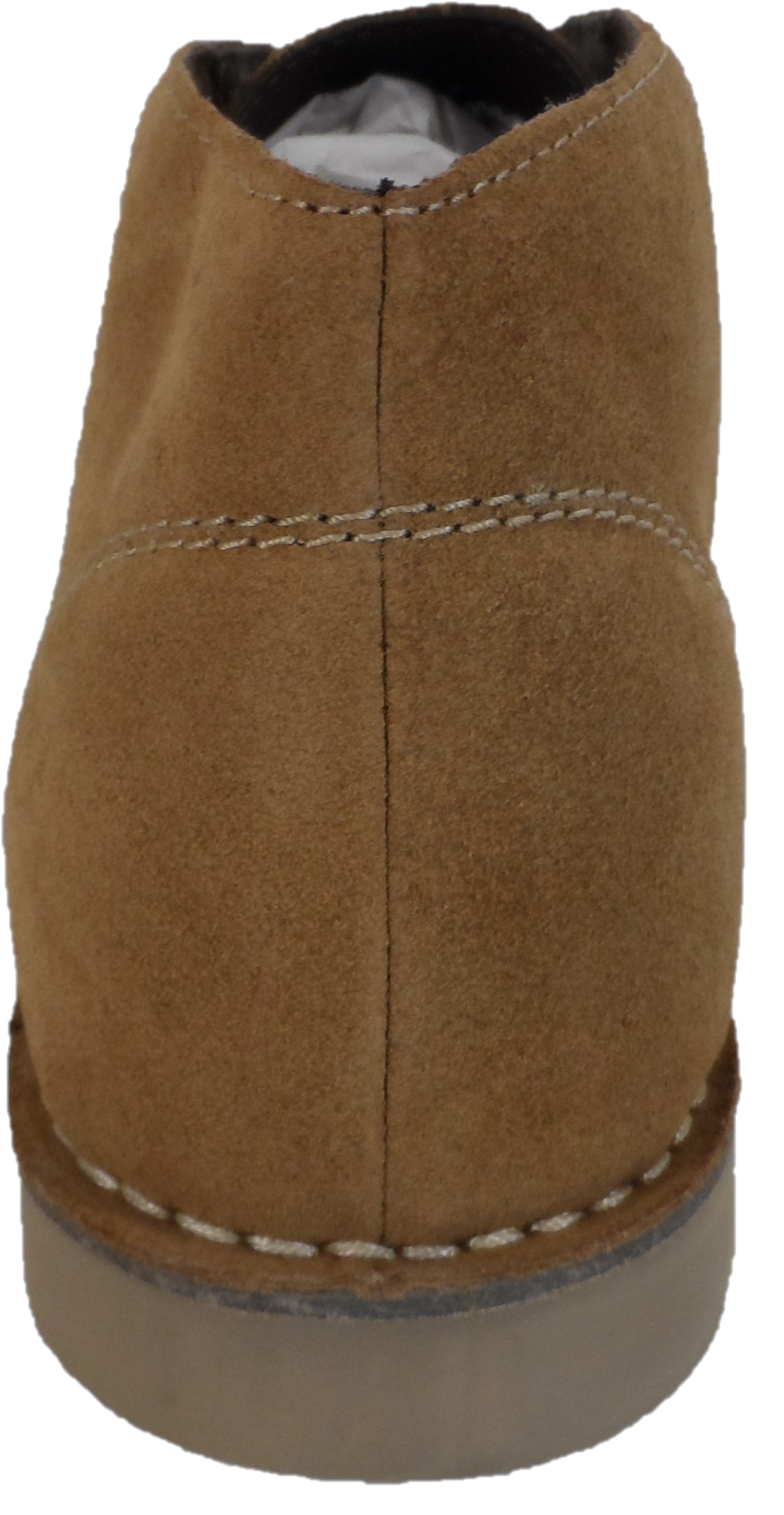 Roamers Mens Real Suede Sand Retro 2 Eyelet Sharptoe Desert boots