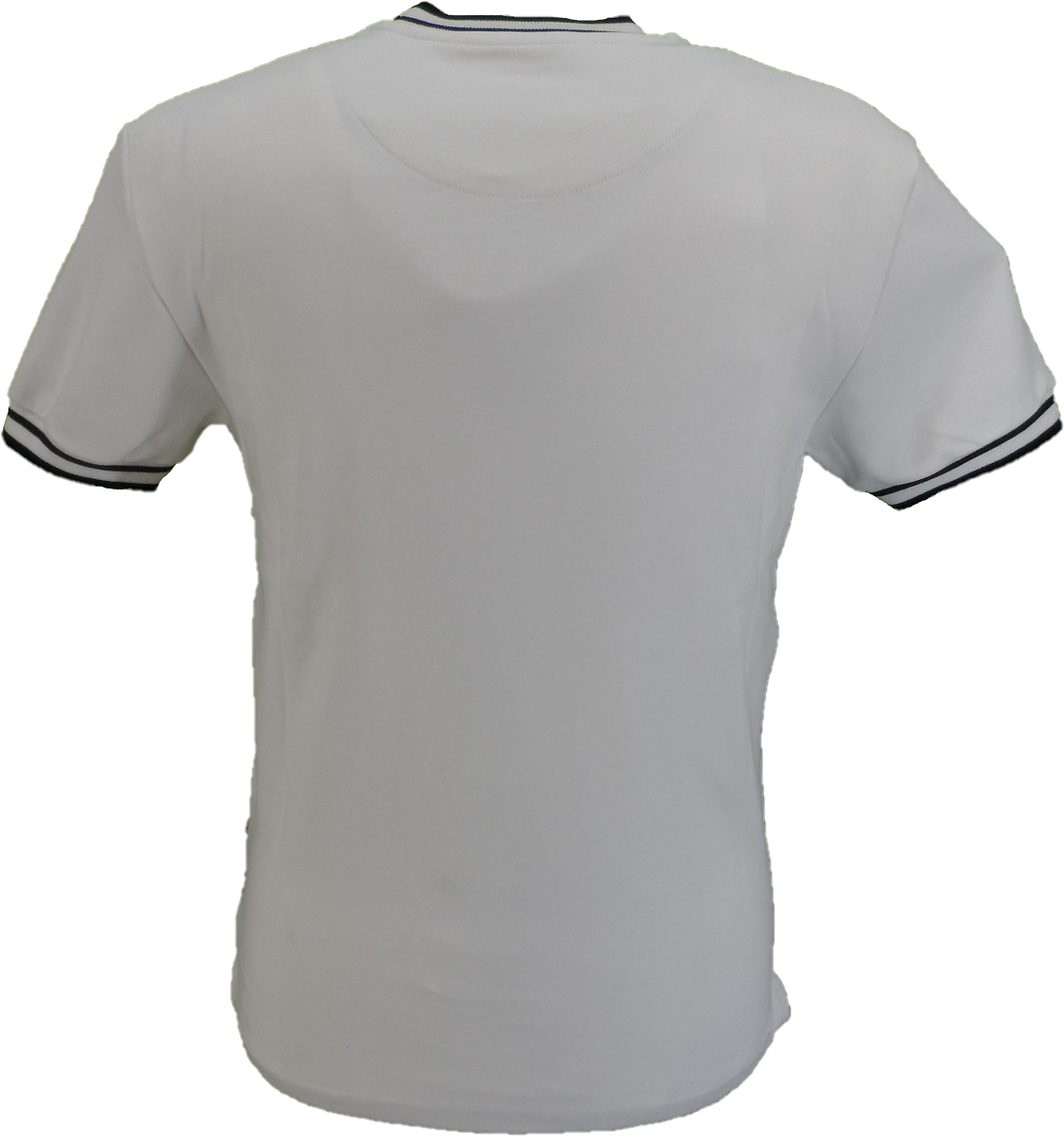 Ska & Soul Mens Ecru Houndstooth T Shirts