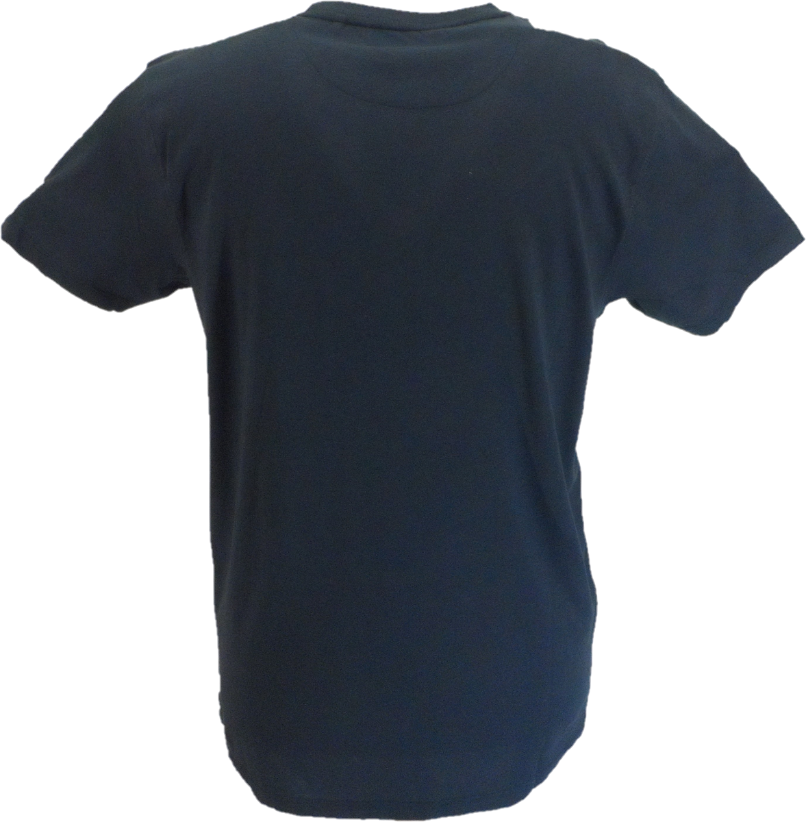 Lambretta Mens Navy Blue Logo 100% Cotton T-Shirt