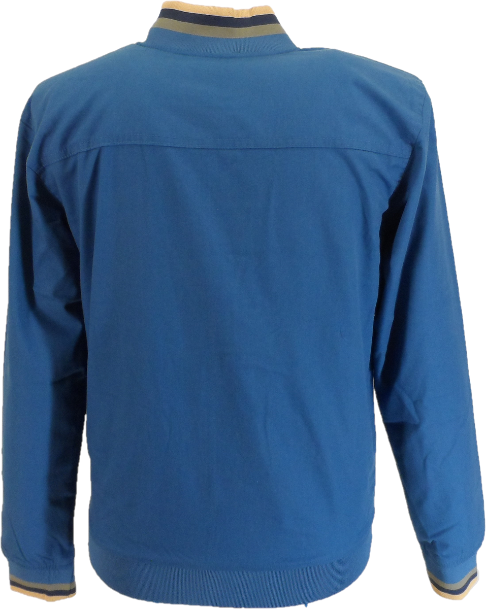 Lambretta Dark Blue Monkey Harrington Jackets