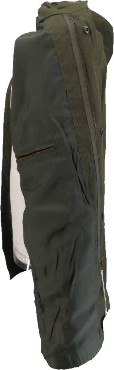 Mens Real Hoxton M51 Green Fishtail Parka