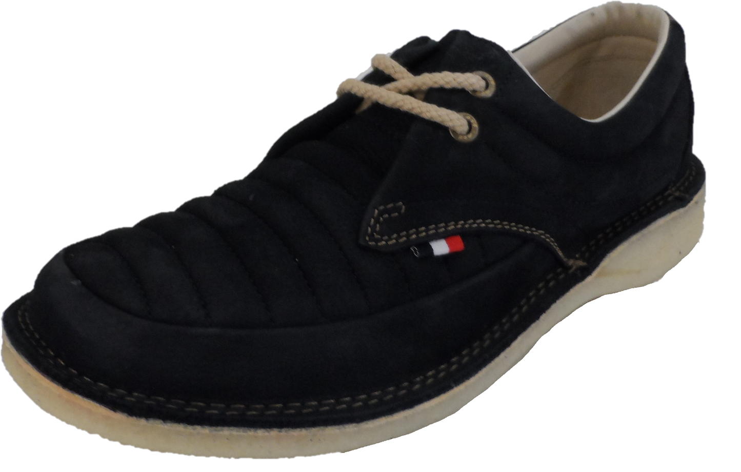 Pod Original Navy Blue Jagger Retro Nubuck Leather Shoes