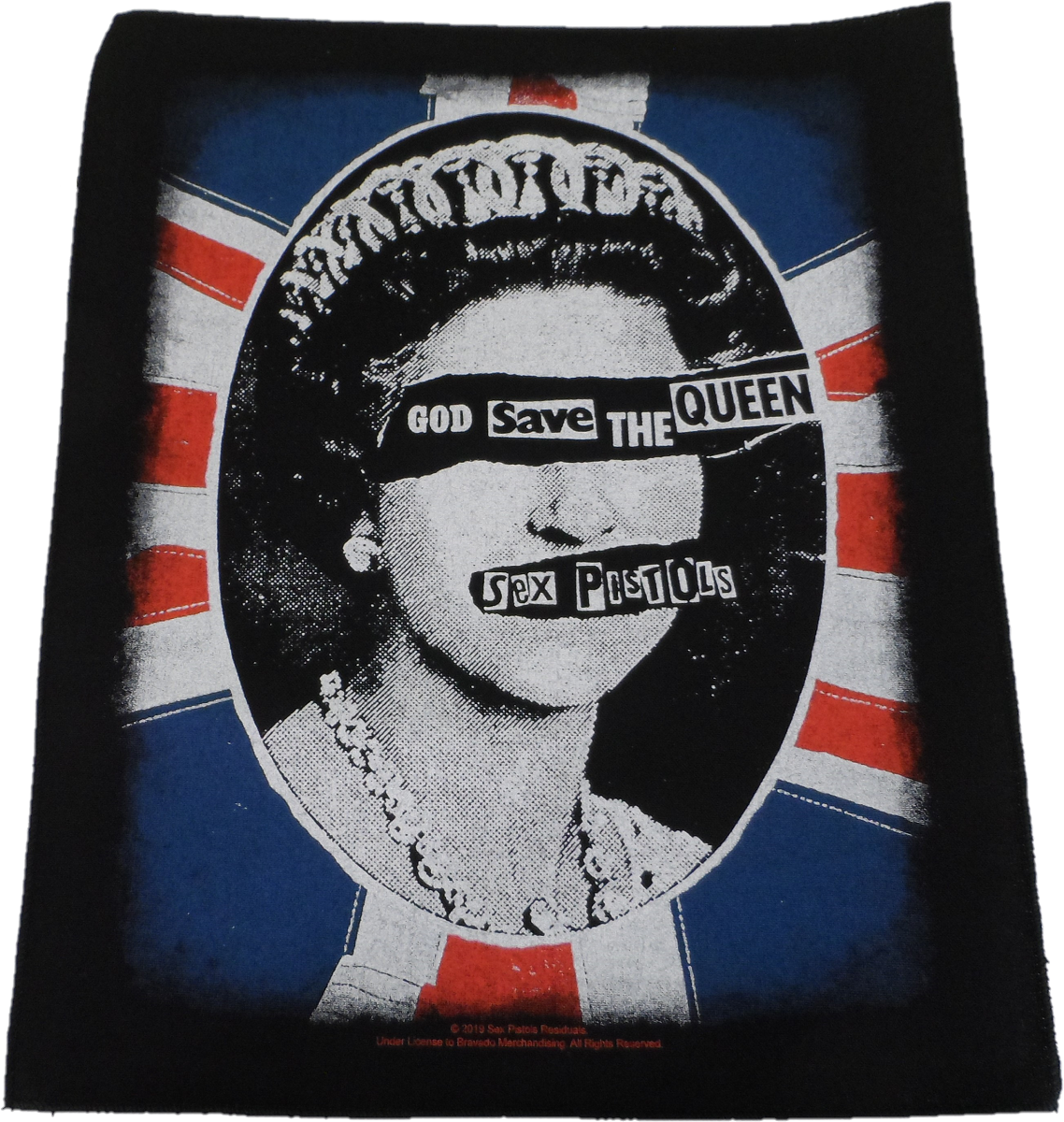 The Sex Pistols Sew On Back Patch