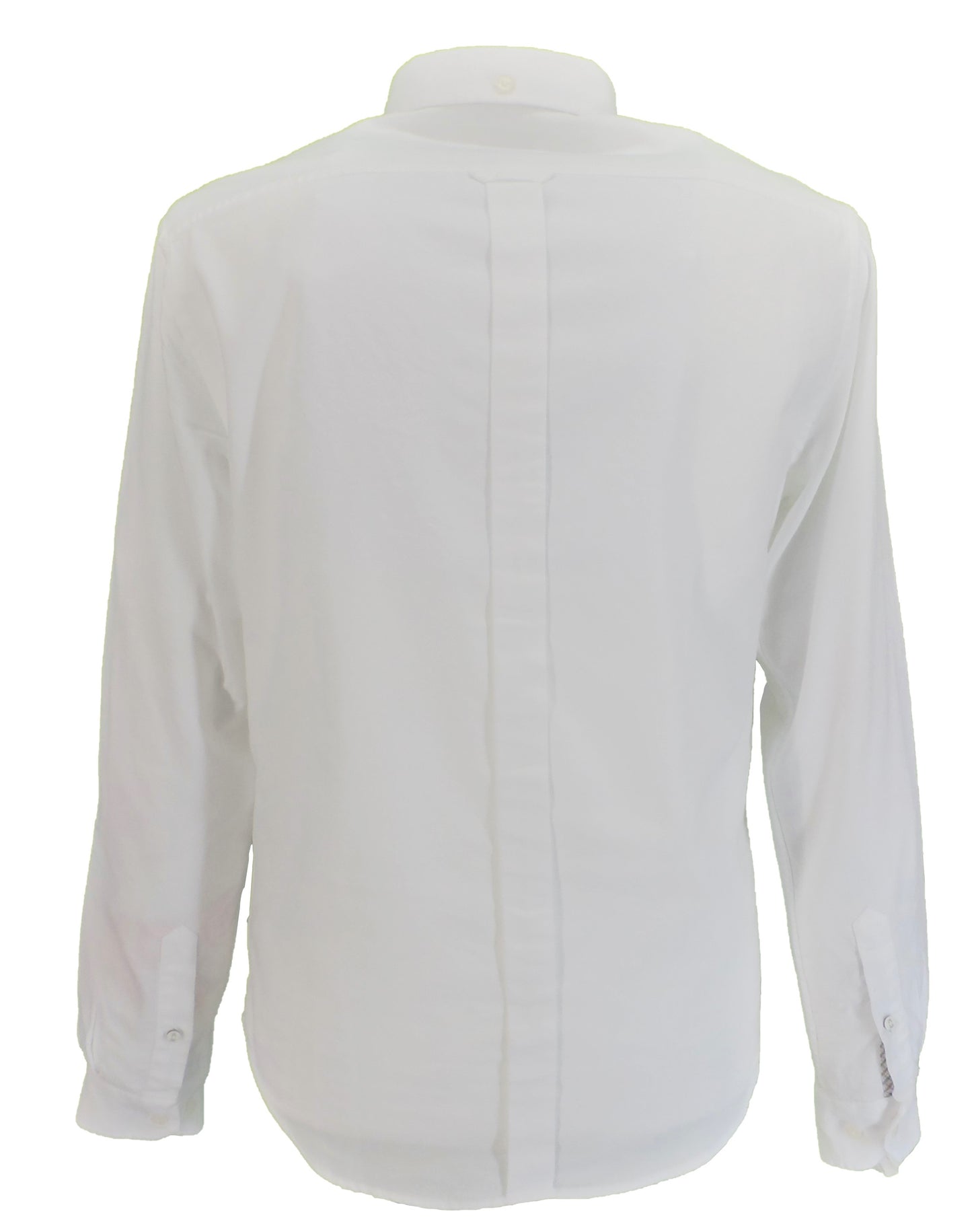 Ben Sherman White Long Sleeved Oxford Shirts