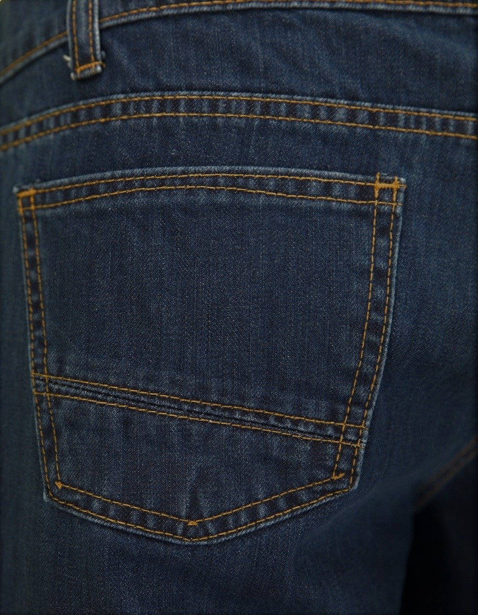 Run & Fly Mens Stonewashed Bootcut Flares Jeans