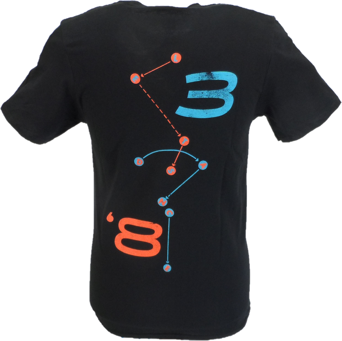 Mens Official Licensed David Bowie Serious Moonlight Tour T Shirt