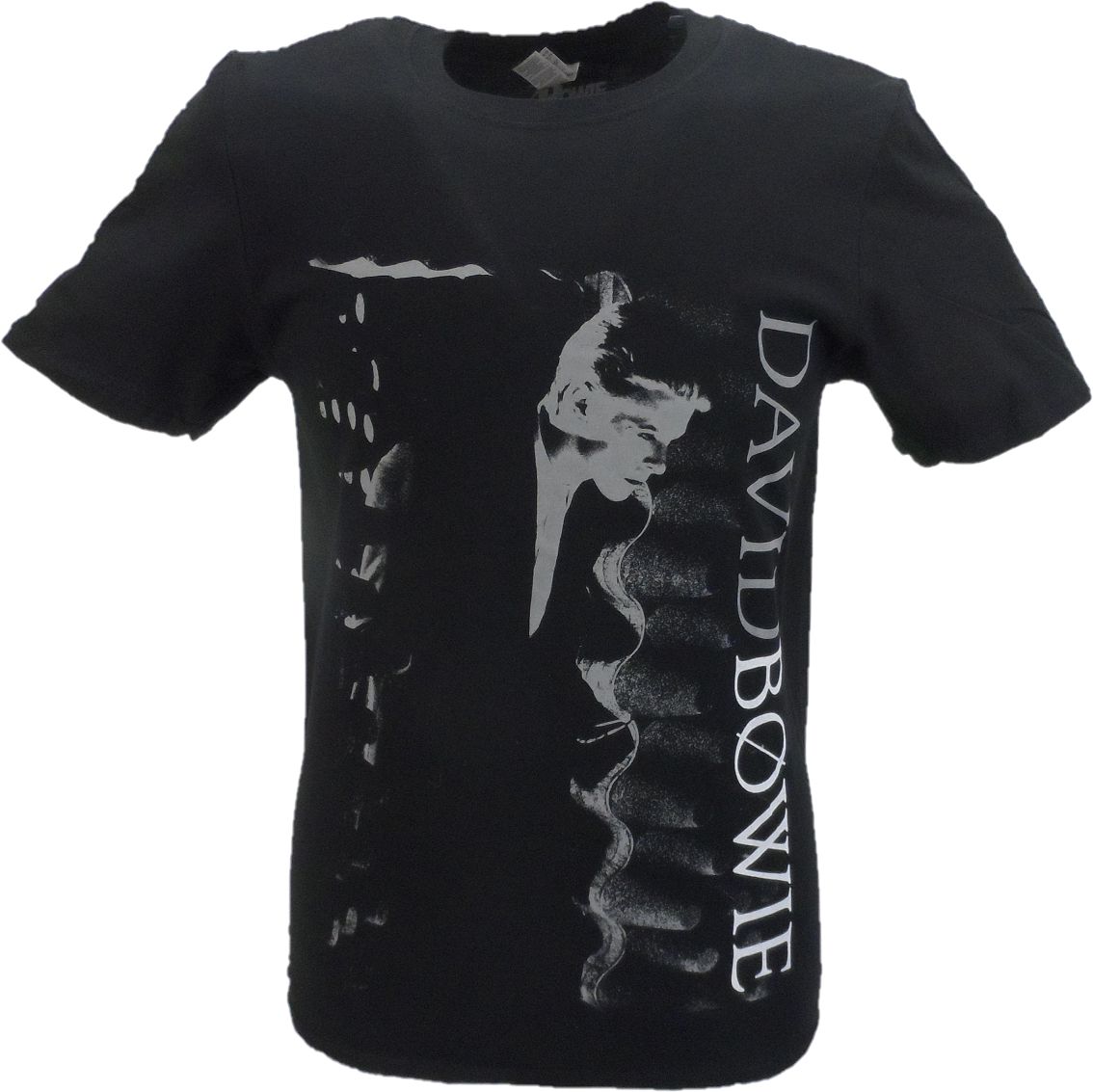 Mens Official Licensed David Bowie Distorted Image T Shirt