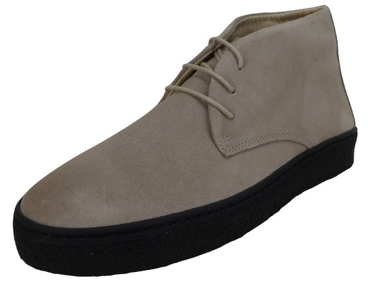 Delicious Junction Mens Beige Bullitt Suede Desert Boot