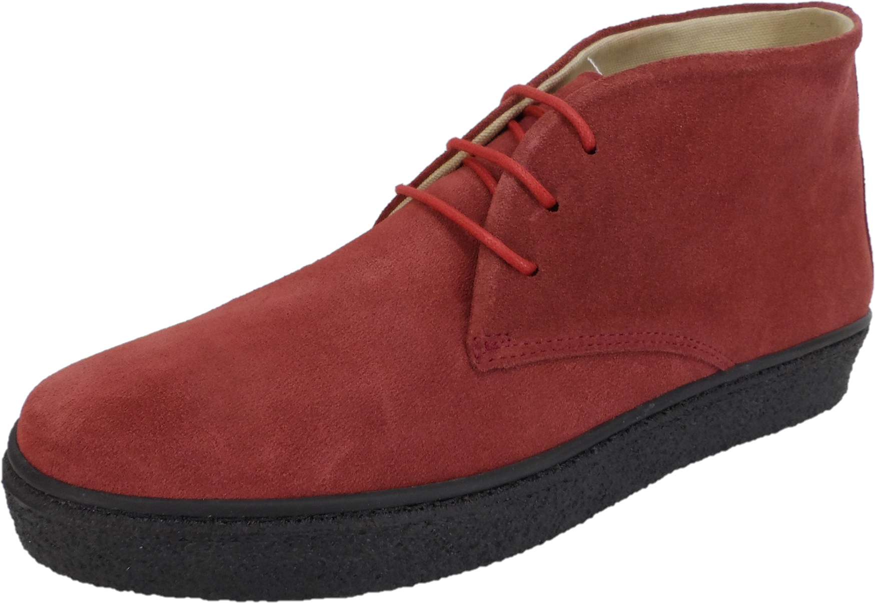 Delicious Junction Mens Port Red Bullitt 2 Suede Desert Boot
