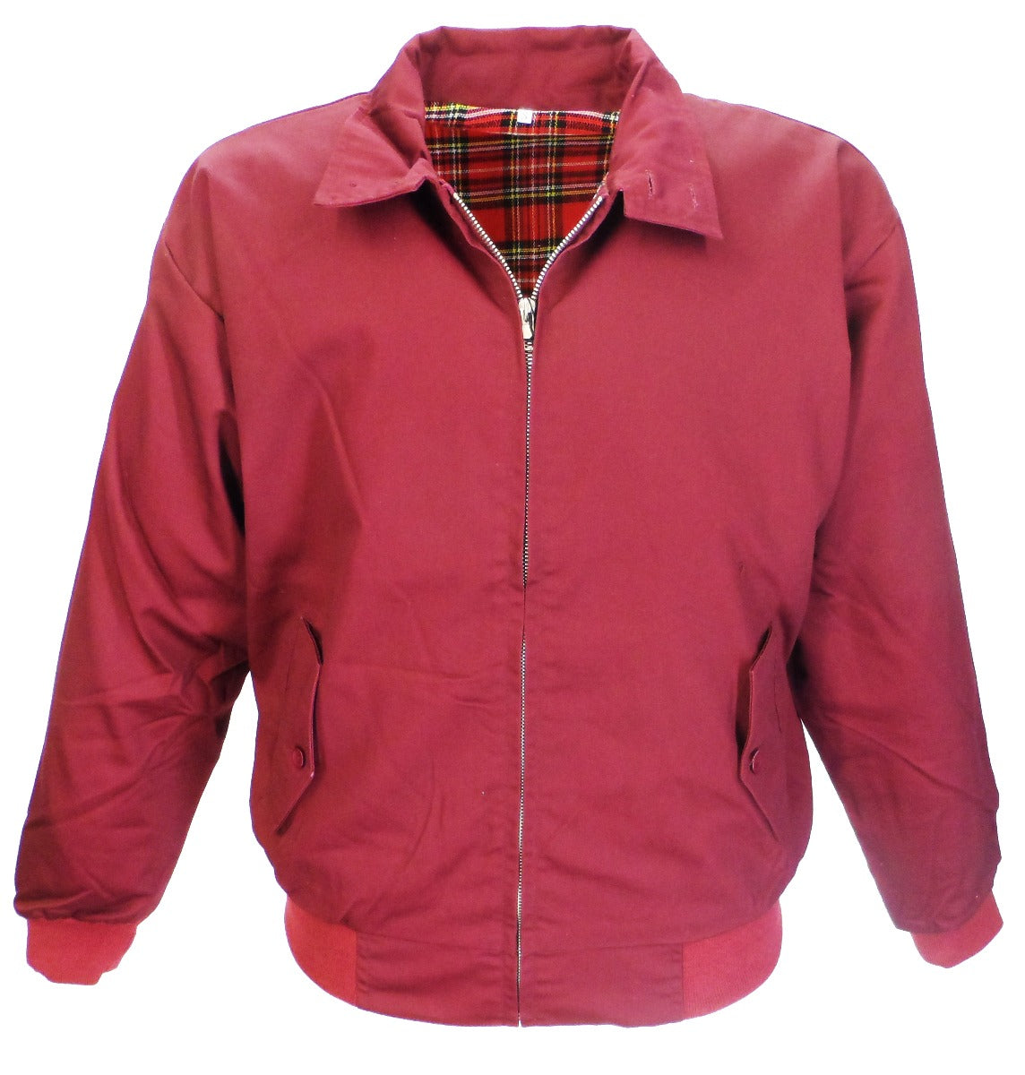 Relco Burgundy Harrington Jacket (Only Small Left)