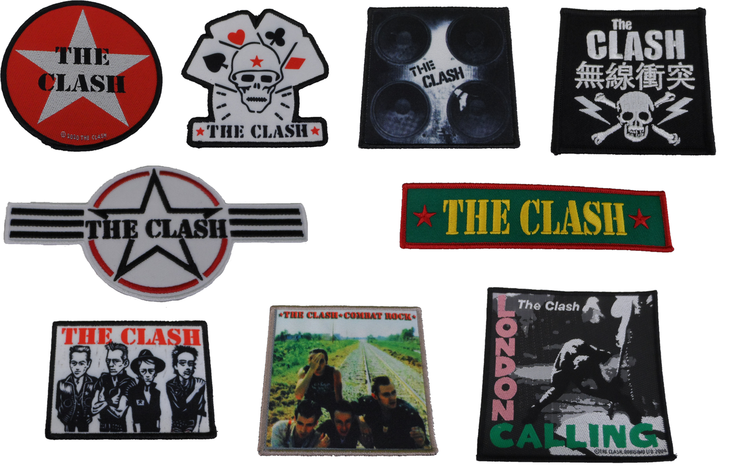 The Clash Arm Patches