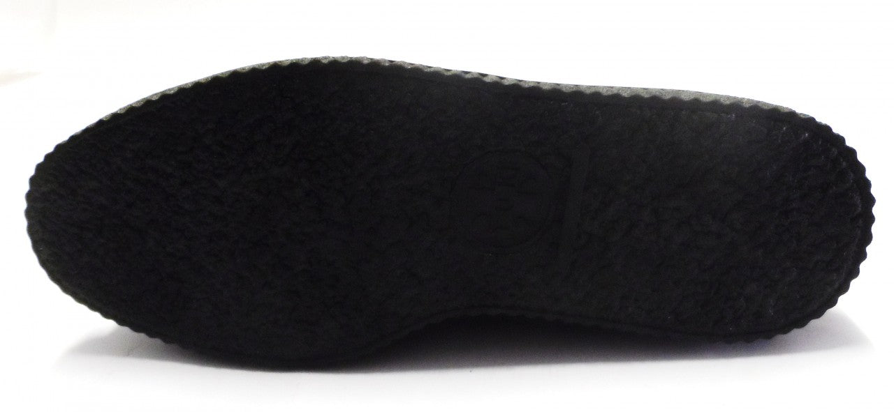 TUK Classic Rockabilly Black & White T.U.K. Leather Creepers
