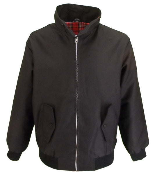 Mazeys Ladies Classic Black Harrington Jackets