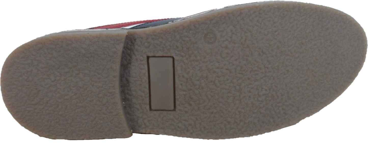 Ikon Original Union Jack Mens Red/White/Blue Mod Jam Bowling Shoes